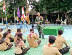 Bina Mental Karakter dan Kedisiplinan, Babinsa Berikan Latihan Dasar Kepemimpinan