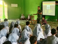 Danramil 421-06/Natar Berikan Materi Wasbang dan Ideologi Pancasila Kepada Pelajar SMA Swadhipa Natar
