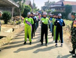 Siapkan Mental dan Fisik, Babinsa Koramil 421-06/Natar Melatih Paskibra Tingkat Kecamatan Tegineneng