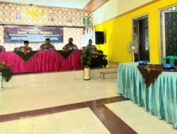 Babinsa Koramil 421-06/Natar Hadiri Rapat Pleno Terbuka Rekapitulasi DPHP Pemilihan Gubernur dan Bupati