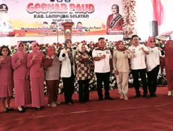 Danramil 421-06/Natar Hadiri Gebyar Bunda PAUD Kabupaten Lampung Selatan Tahun 2024