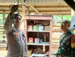Babinsa Koramil 421-06/Natar Monitoring Peristiwa Orang Gantung Diri