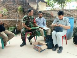 Jaga Hubungan Baik, Babinsa Komsos Dengan Warga Binaan