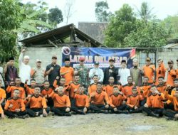 Peduli Generasi Muda, Babinsa Koramil 421-06/Natar Berikan Pembekalan Wasbang Kepada Peserta Diklat UAR Al’fatah Rescue