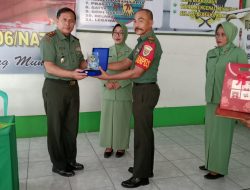 Dengan Suasana Kekeluargaan, Koramil 421-06/Natar Gelar Temu Pamit