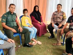 Bangun Kedekatan dan Keamanan Bersama, Babinsa dan Babinkamtibmas Ngopi Kamtibmas di Desa Trimulyo 