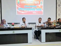 Wujudkan Sinergitas Lintas Sektoral, Danramil 421-06/Natar Hadiri Loka Karya Mini Lintas Sektoral Bidang Kesehatan