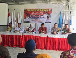 Hadiri Musrenbangdes, Sinergi Babinsa dengan Pemdes Guna Kemajuan Desa Binaan