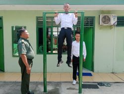 Koramil 421-06/Natar Bina Fisik Calon Prajurit TNI AD