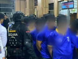 Polda Lampung Amankan Pemindahan 21 Narapidana Narkotika dari Lapas Way Hui ke Lapas Nusakambangan
