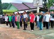 Tanamkan Kedisplinan, Babinsa Koramil 421-06/Natar Latih PBB Pada Kader Penggerak NU