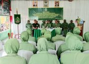 Beri Semangat dan Motivasi, Ketua Persit Kartika Chandra Kirana Cabang XXXIII Dim 0421 Tatap Muka Dengan Anggota Persit KCK Ranting 7 Natar