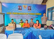 Babinsa Koramil 421-06/Natar Bersama Instansi Terkait Laksanakan Pengamanan Di Pos Pam Idhul Fitri 2025