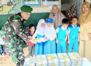 Babinsa Koramil 421-06/Natar Monitoring Pendistribusian Makan Bergizi Gratis di Kecamatan Natar