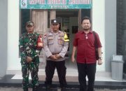 Ciptakan Rasa Aman, Babinsa Koramil 421-06/Natar Bersama Bhabinkamtibmas, Laksanakan Pengamanan Ibadah Kenaikan Isa Almasih