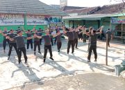 Bina Fisik dan Jaga Kebugaran, Babinsa Koramil 421-06/Natar Lari Aerobik