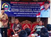Reses Pertama Tahun 2025, Anggota DPRD Lamsel Jenggis Khan Haikal Siap Perjuangkan Usulan Masyarakat