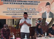 Anggota DPRD Lampung Selatan Kasmani S.T., M.Si, Sosialisasi IPWK di Desa Kali Sari Kecamatan Natar