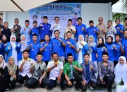 Wakil Ketua I dan Ketua Komisi II DPRD Lamsel Silaturahmi Dengan DPD KNPI Setempat