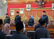 Melalui Rapat Paripurna DPRD Lampung Selatan, Bupati Radityo Egi Pratama Sampaikan LKPJ Tahun Anggaran 2024