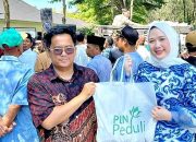 Bersama Ponpes Babul Hikmah dan PT. PLN, Wakil Ketua III DPRD Lamsel Salurkan 2.816 Paket Sembako di Bulan Ramadhan