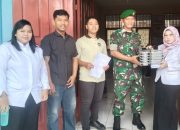 Babinsa Koramil 421-06/Natar, Dampingi Pendistribusian Makan Bergizi Gratis ke Sekolah