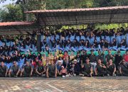 Tingkatkan Kebugaran dan Keakraban, Koramil 421-06/Natar, Gelar Olahraga Bersama