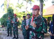 Masa Pengenalan Lingkungan Sekolah (MPLS) Babinsa Koramil 421-06/Natar Berikan Materi Wasbang dan PBB Di SMA Swadhipa Natar