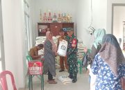 Babinsa Kalisari Monitoring Dan Dampingi Penyaluran Bantuan Pangan Beras oleh Badan Pangan Nasional