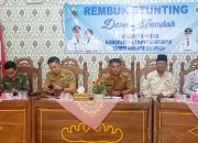 Babinsa Mandah Hadiri Rembuk Stunting Sebagai Langkah Awal Dalam Merencanakan Penanganan Penurunan Angka Stunting