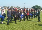 Semangat Kemerdekaan, Sambut HUT RI Ke-80, Babinsa Latih Paskibra Tingkat Kecamatan Natar