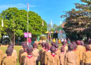 Latih Kemandirian, Pos Ramil Tegineneng, Koramil 421-06/Natar Gelar Diklat Pelatihan Pramuka Bantara Ambalan Saka Wira Kartika