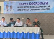 Wujud Sinergi TNI, Polri, dan Pemda, Serma Imron Hadiri Rakor Pemerintahan Kecamatan Natar