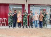 Kasiops Korem 043/Gatam Laksanakan Peninjauan Percepatan Pembangunan Gerai Pergudangan KDKMP Desa Bumi Sari dan Krawang Sari