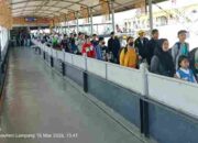 Arus Mudik Mulai Meningkat, 88.791 Penumpang Menyeberang dari Jawa ke Sumatera di H-6 Lebaran 2026