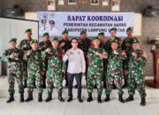 Pererat Sinergitas, Koramil 421-06/Natar Silaturahmi ke Kantor Camat Natar dalam Rangka Idul Fitri 1447 H/2026 M