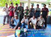 Kawal Ketahanan Pangan, Babinsa Negara Ratu Dampingi Penyusunan RDKK Petani