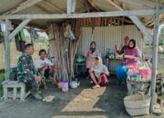 Ngopi di Tengah Sawah, Babinsa Koramil 421-06/Natar Serap Aspirasi Petani dan Perkuat Ketahanan Pangan