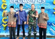 Babinsa Koramil 421-06/Natar Hadiri Pelepasan Siswa SMA Swadhipa, Suntik Semangat Generasi Muda