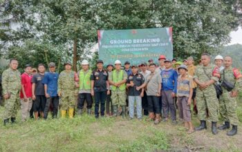 Dari Harapan Menjadi Kenyataan, Ground Breaking Jembatan Perintis Garuda di Natar, Hubungkan Purwosari dan Rulung Mulya