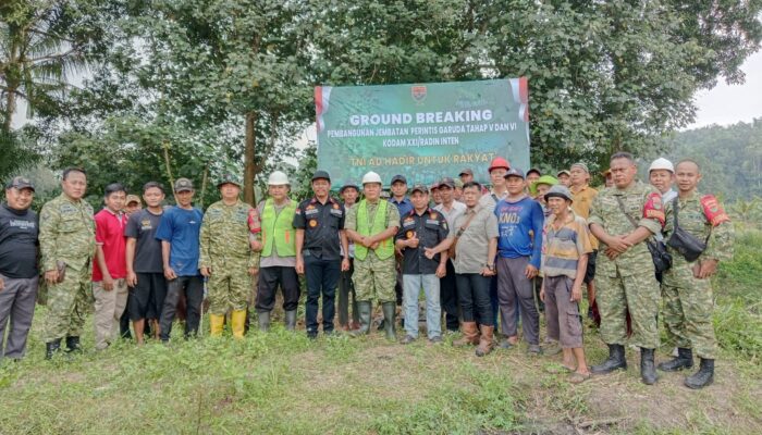 Dari Harapan Menjadi Kenyataan, Ground Breaking Jembatan Perintis Garuda di Natar, Hubungkan Purwosari dan Rulung Mulya