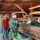 Dari Kandang Kambing ke Ketahanan Pangan, Babinsa Koramil 421-06/Natar Terus Dampingi Warga Binaan