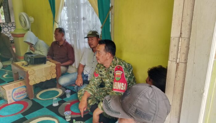 Babinsa Sukadamai Kawal Pengusulan Bantuan IRPIP, Dukung Ketersediaan Air bagi Lahan Pertanian
