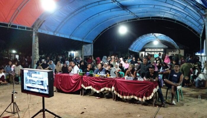 Semarak HUT RI KE-81, Desa Tambak Gelar Lomba Karoke Dan Hiburan Rakyat