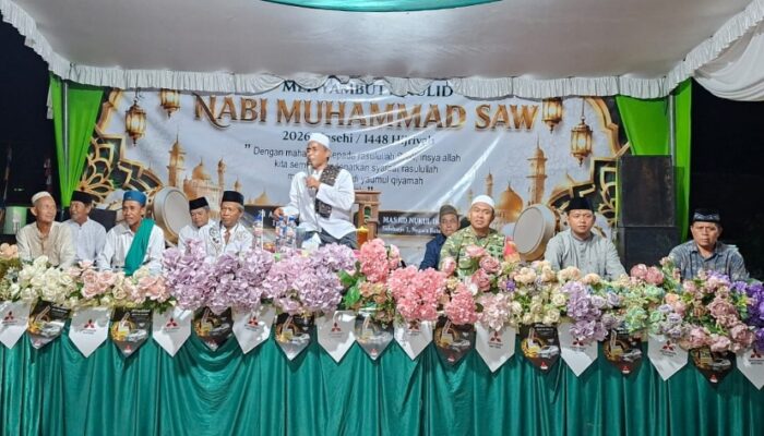 Babinsa Koramil 421-06/Natar Hadir di Tengah Warga, Maulid Nabi Jadi Momentum Perkuat Persaudaraan