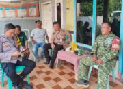 Babinsa Sidosari dan Bhabinkamtibmas Perkuat Sinergi, Komsos Bersama Warga Jaga Kondusivitas Desa