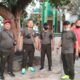 HUT Ke-79 Korem 043/Gatam, Babinsa Koramil 421-06/Natar Perkuat Kebersamaan Lewat Jalan Sehat