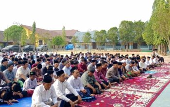 Langit Natar Ditengadahkan Doa, Babinsa Bumisari Bersama Warga Mohon Hujan