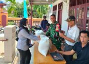 802 KPM Trimulyo Terima 30 Kg Beras, Serda Epus Kawal Penyaluran