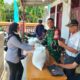 802 KPM Trimulyo Terima 30 Kg Beras, Serda Epus Kawal Penyaluran